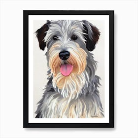 Sealyham Terrier 4 Watercolour Dog Art Print