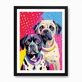 Pop Art Boxer Art Print