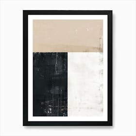 Silent Cadence Minimalist Style Art Print