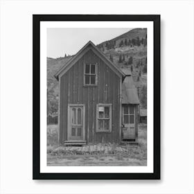 Old House Of Gold Miner, Telluride, Colorado By Russell Lee Art Print