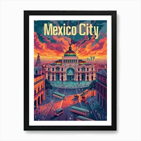 Mexico City 1 Art Print