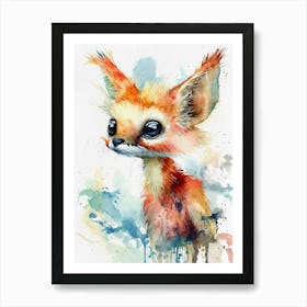 Little Fox Art Print