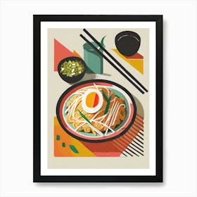 Asian Food Art Print