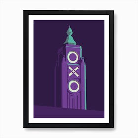 London Landmark Oxo Tower Art Print
