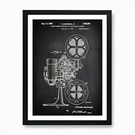 Cinema Decor, Movie Room Decor, Film Director, Theater Sign, Film Art, Movie Theater Decor, Movie Projector, Movie Lover Gift, Tc4941 Art Print