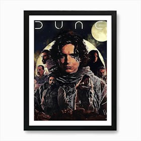 paul atreides dune movie Art Print