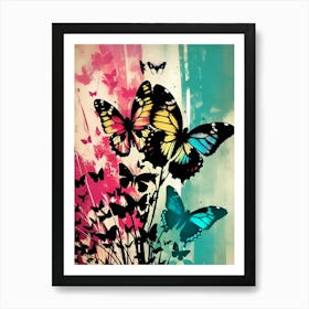 Butterfly Painting 87 Art Print