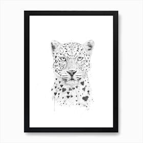 Lovely Leopard Art Print