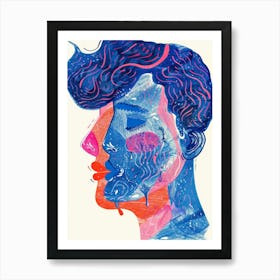 Portrait Of A Woman 644 Art Print