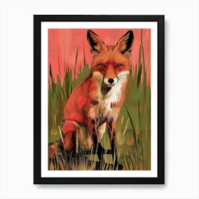 Red Fox 15 Art Print