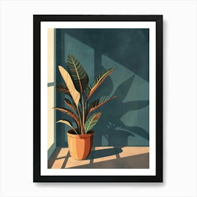 Plant In A Pot 28 Art Print