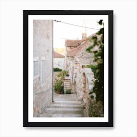 Hvar Town Croatia Art Print