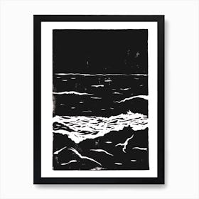 Night Sea Art Print