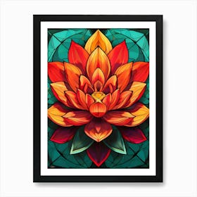 Lotus Flower 40 Art Print