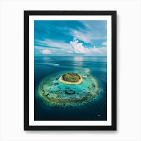 Island In The Middle Of The Ocean 8 Art Print