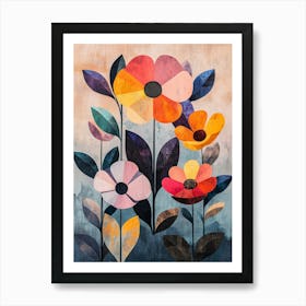 Flowers In Bloom 4 Art Print