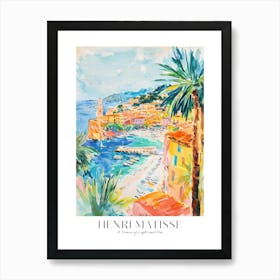 Matisse Print Coastal Eclectic Maximalist Trendy Decor Matisse Poster Gift Idea Poster