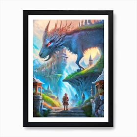 Legend Of The Dragon Art Print