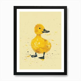 Yellow Mallard Duck 1 Art Print