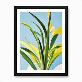 Aloe Vera Bold Graphic Art Print