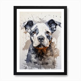 Dog Portrait Art Print