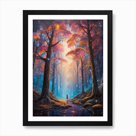 Fairytale Forest 1 Art Print