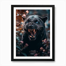 Black Panther Roar Poster