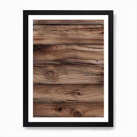 Wood Planks Art Print