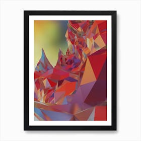 Polygons Art Print