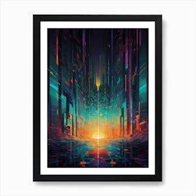 Cityscape 11 Art Print