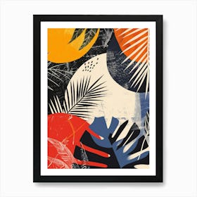 Tropical Leaves 95 Art Print