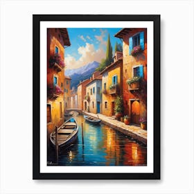 Venice Canal 10 Art Print