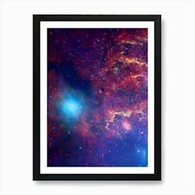 Space Nebula Art Print