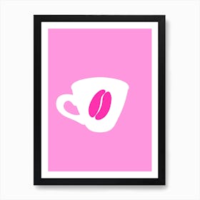 Coffee Cup Icon Art Print