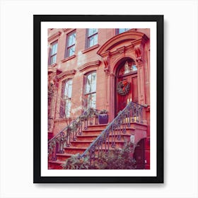 Carrie Bradshaw Apartment, Christmas New York Art Print