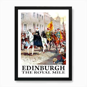 Edinburgh, The Royal Mile Art Print