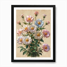 Flowers In A Vase 5 Art Print