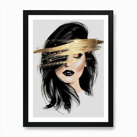 Gold Of A Woman 1 Art Print