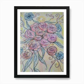 Roses Art Print