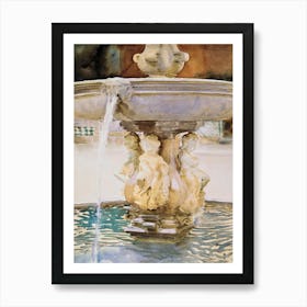 Spanish Fountain (1912), John Singer Sargent Art Print