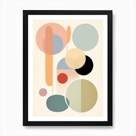 Abstract Circles Art Print