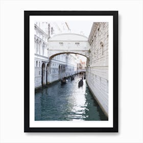 White Venice Art Print