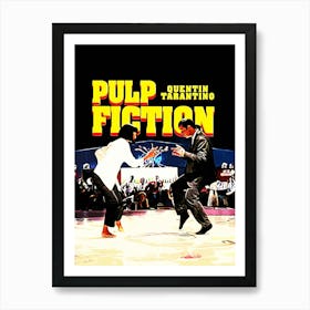 Pulp Fiction movie Art Print