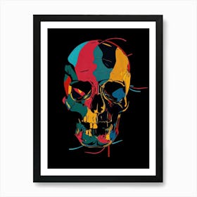 Skull Painting 5 Art Print