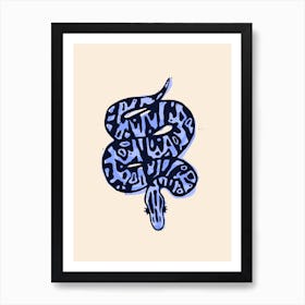 Snake Art Print