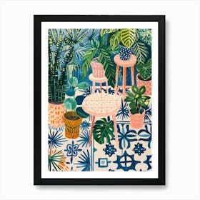 Tropical Garden 25 Art Print