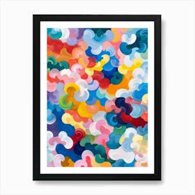 Abstract Clouds 2 Art Print