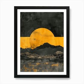 Sunset Canvas Print 5 Art Print