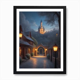 Cinderella'S Castle Art Print