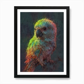 Colorful Parrot 26 Art Print